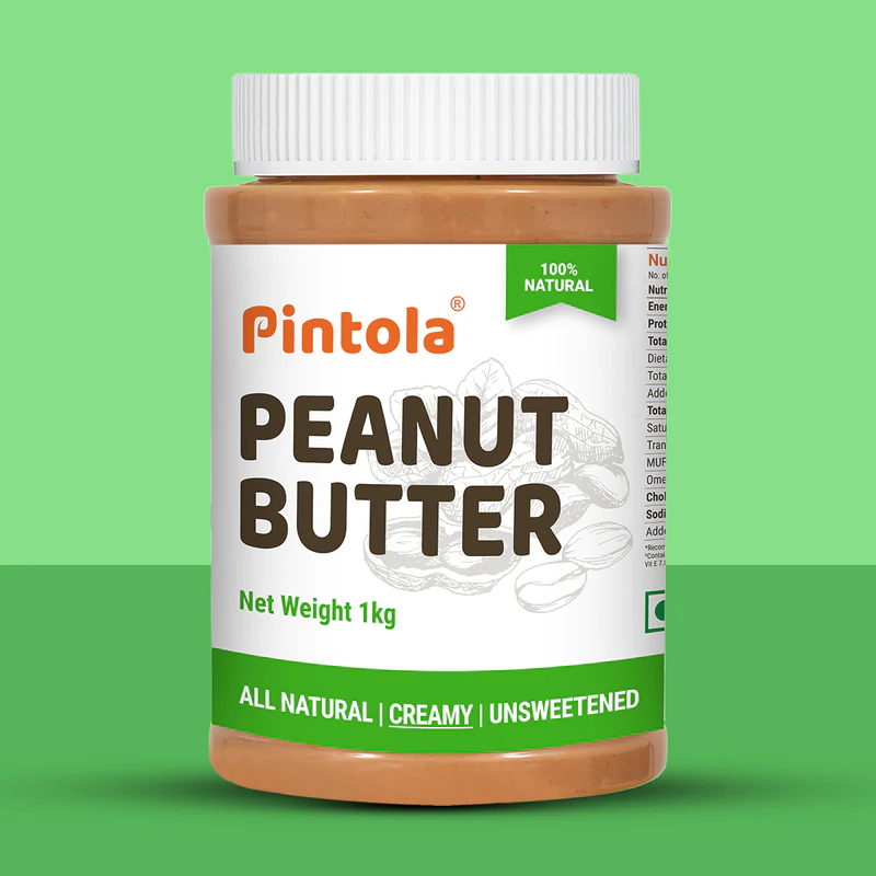 pintola all natural peanut butter creamy